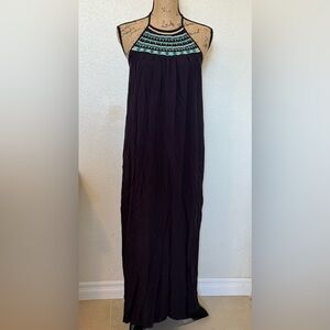 One Clothing Blue Boho Maxi Dress